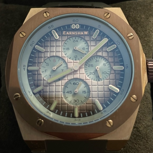 Thomas Earnshaw Bessemer Calendar Multifunction ‘Espresso’ Watch - Picture 2 of 6